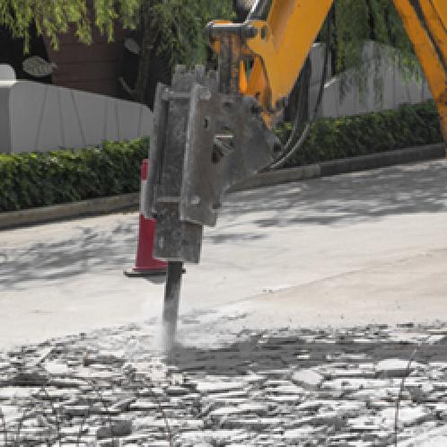 NPK Hydraulic Breaker Hammer Parts Cushion Rubber Accumulator